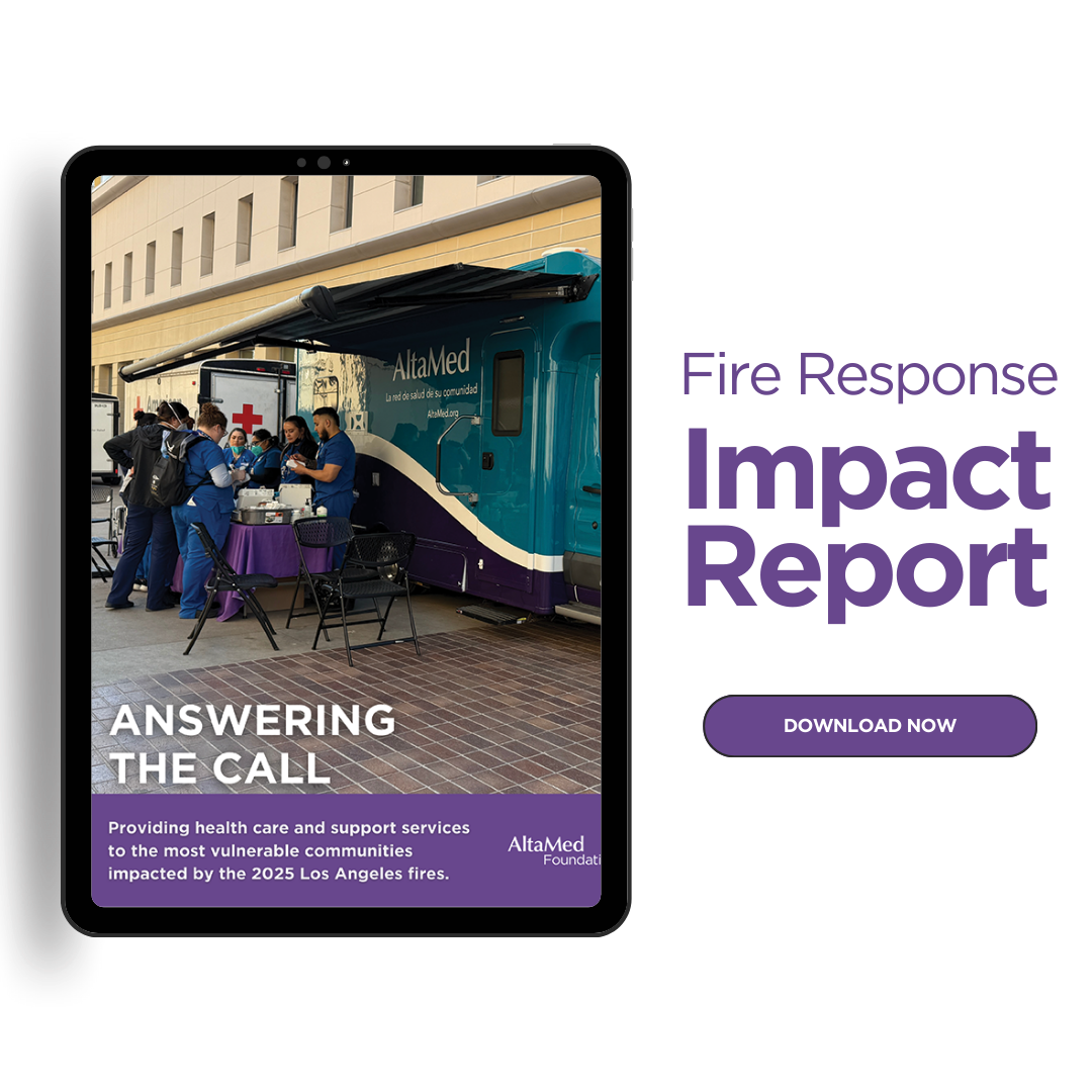 Fire Relief Impact Report image; Download Now.