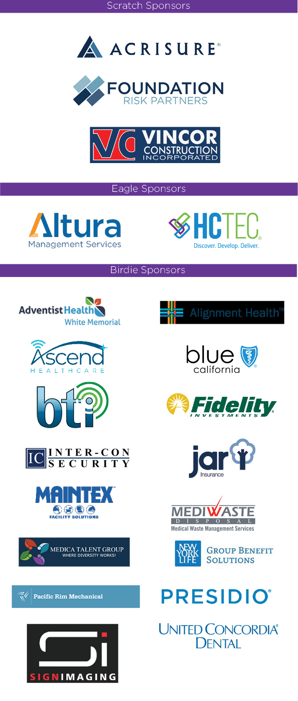 Golf Tournament Sponsor logos